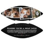 Redenen dat je een geweldige vangst bent | 4 Foto American Football (Panelen)