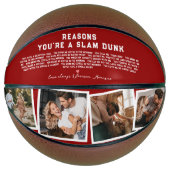 Redenen dat je een slam dunk bent | 4 Foto Basketbal (Voorkant)