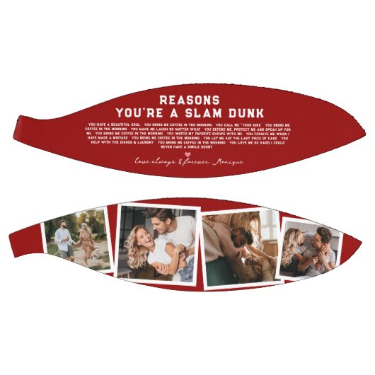 Redenen dat je een slam dunk bent | 4 Foto Basketbal (Panelen)