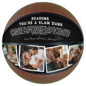 Redenen dat je een slam dunk bent | 4 Foto Basketbal (Voorkant)