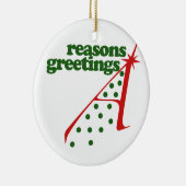 Redenen Groeten Keramisch Ornament (Rechts)