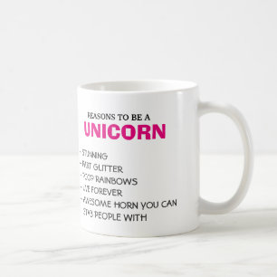 Redenen om een Unicorn te zijn Koffiemok