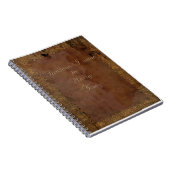 Redenen om je dagboek te trouwen notitieboek (Rechterzijde)