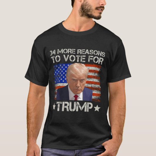 Redenen om op Trump te stemmen T-shirt (Voorkant)