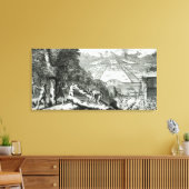 Redenen voor de oprichting van de kolonie van canvas afdruk (Insitu (Woonkamer))