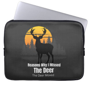 Redenen waarom ik de herten miste laptop sleeve
