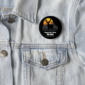 Redenen waarom ik de herten miste ronde button 5,7 cm (In situ)