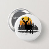 Redenen waarom ik de herten miste ronde button 5,7 cm (Voorkant /achterkant)