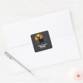 Redenen waarom ik de herten miste vierkante sticker (Envelop)