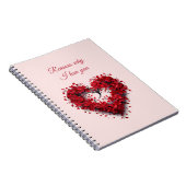 Redenen waarom ik van je hou | VALENTIJNSDAG Notitieboek (Rechterzijde)