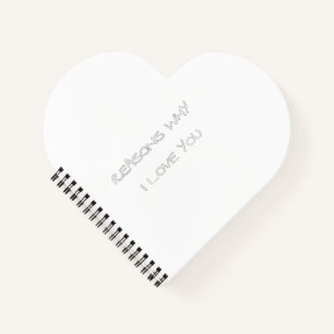 Redenen waarom ik van je notebook hou notitieboek