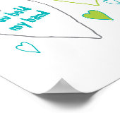 Redenen waarom ik van Papa Gift hou Poster (Hoek)