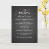 Redenen waarom we van je houden, 10 redenen, valen kaart (Gele Bloem)