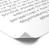 Redenen waarom we van je houden Quinceanera Birthd Poster (Hoek)