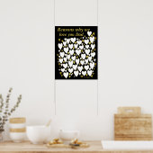 Redenen waarom we van je houden Vader Vaderdag cad Poster (Keuken)