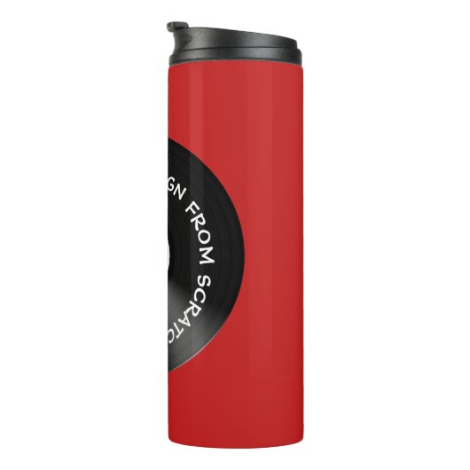 Redesign from Scratch or Personalize - Thermosbeker (Geroteerd rechts)