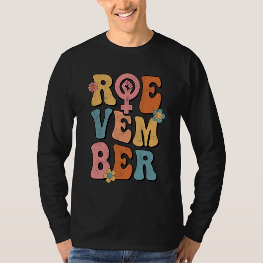  redevoering november feministisch vrouwenfeest t-shirt (Voorkant)