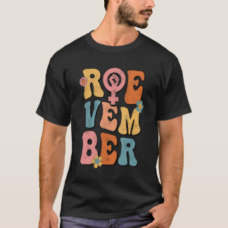  redevoering november feministisch vrouwenfeest t-shirt