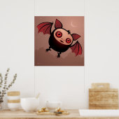 RedEye de Vampire Bat Boy Poster (Keuken)
