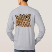 "Redfish Fly Fishing Series" door Patternwear© T-shirt (Achterkant)
