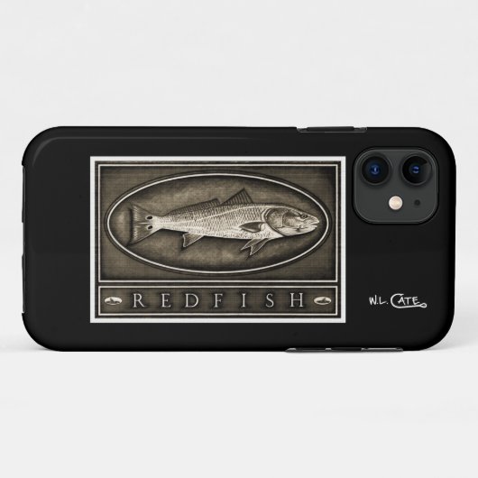 Redfish  zwart-witte iPhone 5 Hoesje (Achterkant (horizontaal))