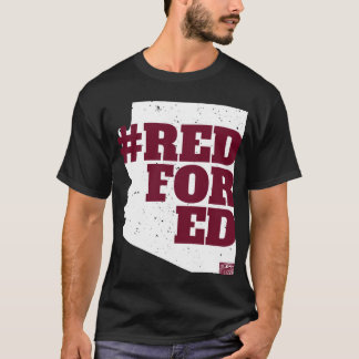 REDFORED Arizona Onderwijs Protest Campagne Docent T-shirt