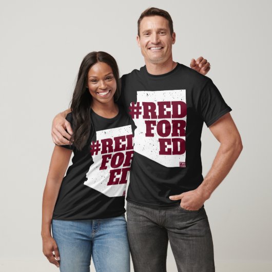 REDFORED Arizona Teacher Protest Campaign Educator T-shirt (Unisex)