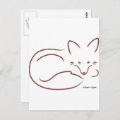 RedFox Briefkaart (Voorkant / Achterkant)