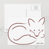 RedFox Briefkaart (Voorkant / Achterkant)