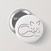 RedFox Ronde Button 5,7 Cm (Voorkant /achterkant)