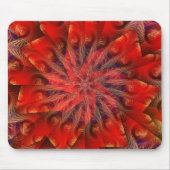 RedFractal Swirl Mousepad Muismat (Voorkant)