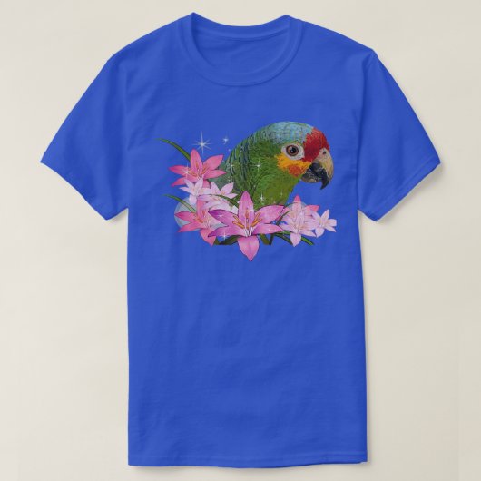Redfronted Amazon 3 T-shirt (Design voorkant)