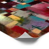 Redgreen en Violet-Yellow Rhythm : Paul Klee 1920 Poster (Hoek)