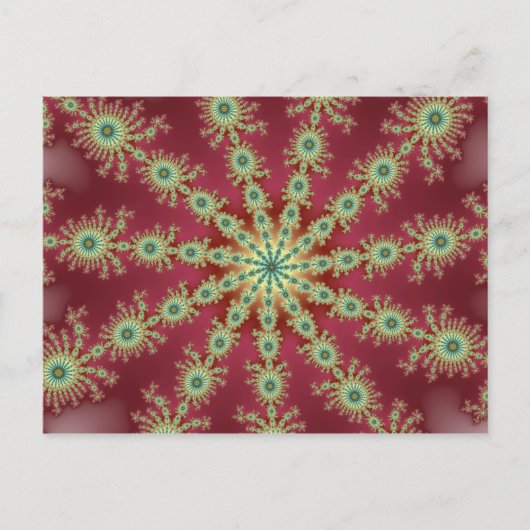 Redgreen Star Briefkaart (Voorkant)