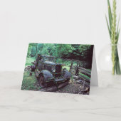 Redhals-kerstkaart Feestdagen Kaart (Voorkant)