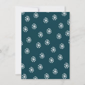 Redhals White Trash Kersttrailer Party Uitnodigt Kaart (Achterkant)