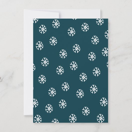 Redhals White Trash Kersttrailer Party Uitnodigt Kaart (Achterkant)