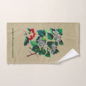 Redhaw Hawthorn op oud papier Handdoek (Handdoek)