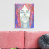 Redhead 2012 canvas afdruk (Insitu (Woonkamer))