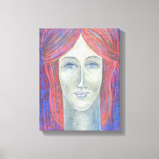 Redhead 2012 canvas afdruk (Voorkant)