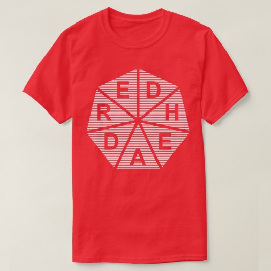 Redhead 28 t-shirt (Design voorkant)