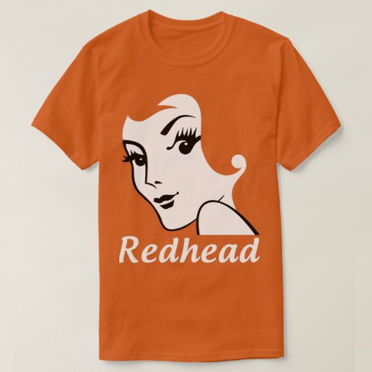 Redhead 55 t-shirt (Design voorkant)