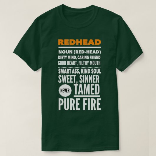 REDHEAD 73 T-SHIRT (Design voorkant)