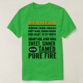 REDHEAD 7 T-SHIRT (Design voorkant)