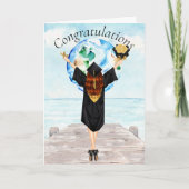 Redhead Afstuderen Gefeliciteerd Kaart (Voorkant)