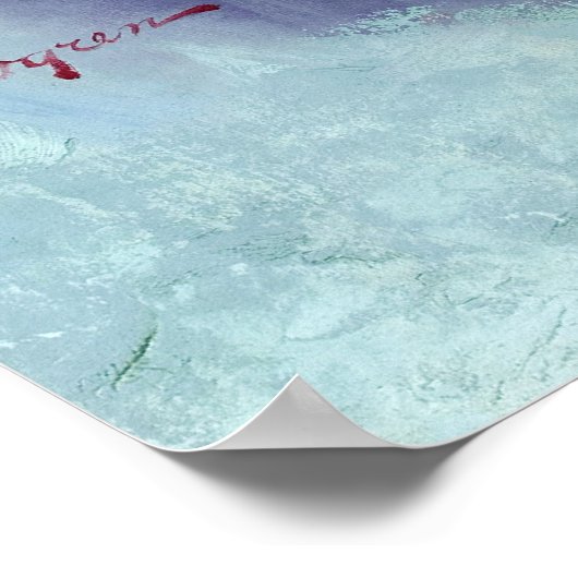 Redhead Beauty Pin Up Poster (Hoek)