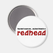 Redhead Best Friend Magneet (Voorkant / Achterkant)