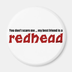 Redhead Best Friend Magneet