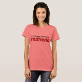 Redhead Best Friend T-shirt (Voorkant volledig)