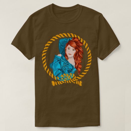 Redhead Bluejack T-shirt (Design voorkant)